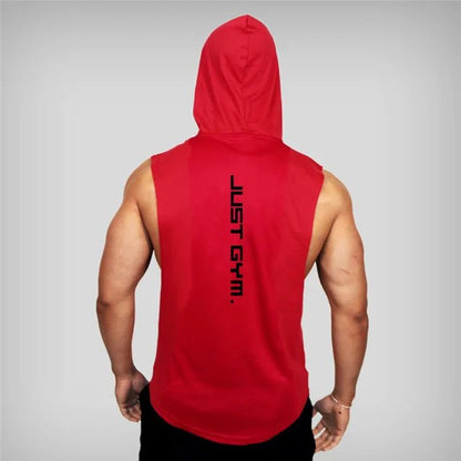 Just Gym Sleeveless Hoodie - Musttbuy