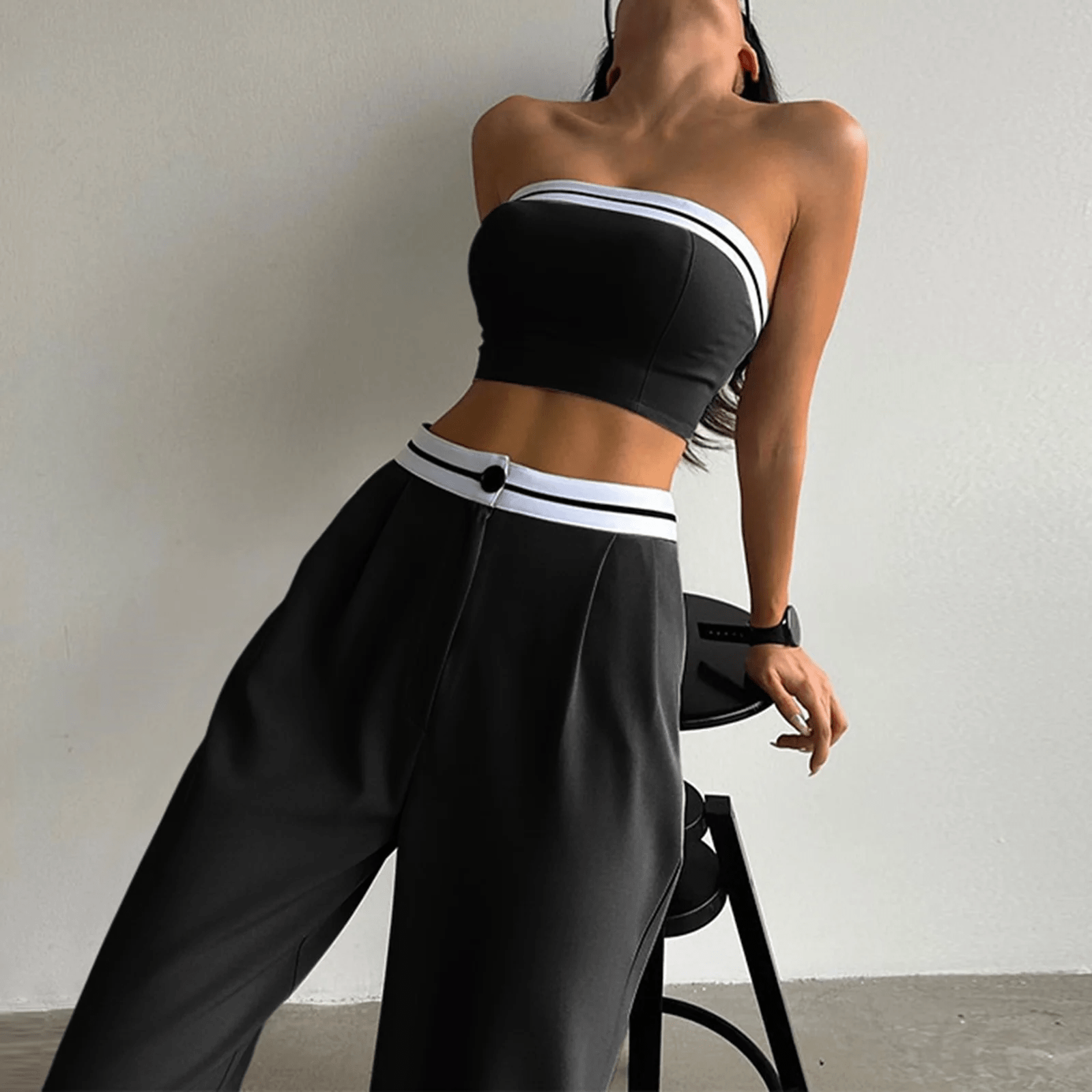 Kaia Tailored Tube Set - Musttbuy