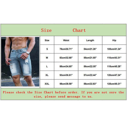 Kairo Distressed Denim Shorts - Musttbuy