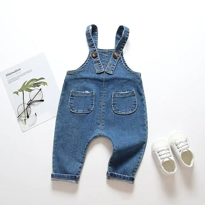 Kids' Denim Overalls - Musttbuy