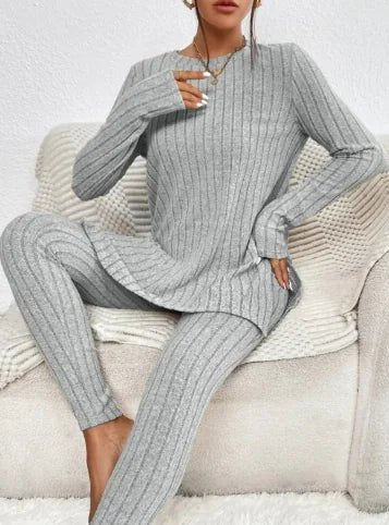 Long Sleeve Shirt & Trousers Suit - Musttbuy