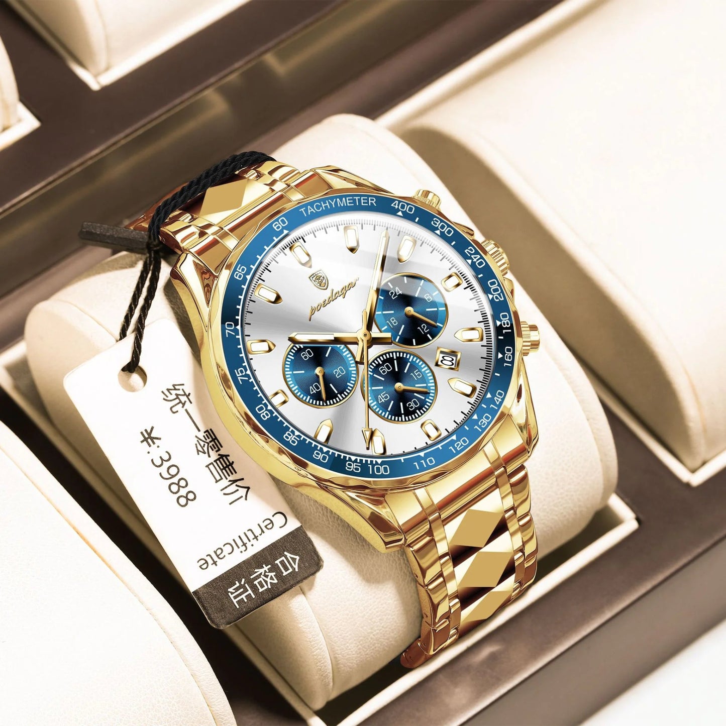 Luminous Waterproof Quartz Men's Watch - Musttbuy