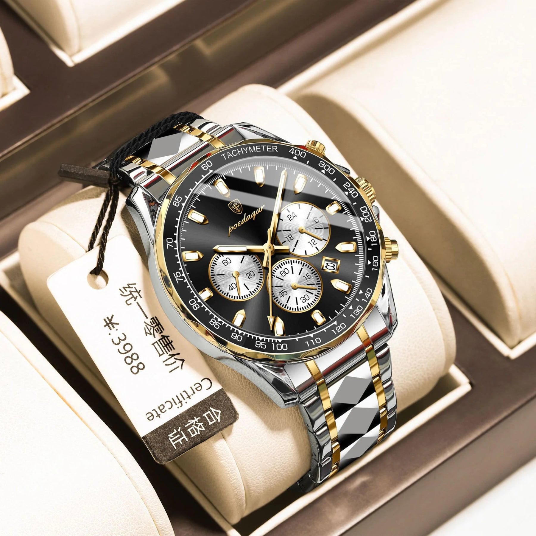 Luminous Waterproof Quartz Men's Watch - Musttbuy
