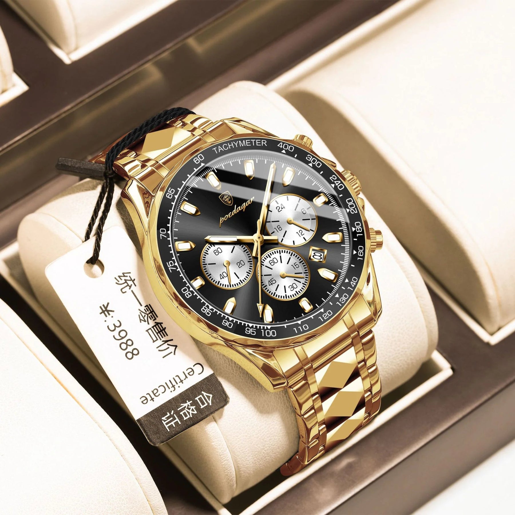 Luminous Waterproof Quartz Men's Watch - Musttbuy