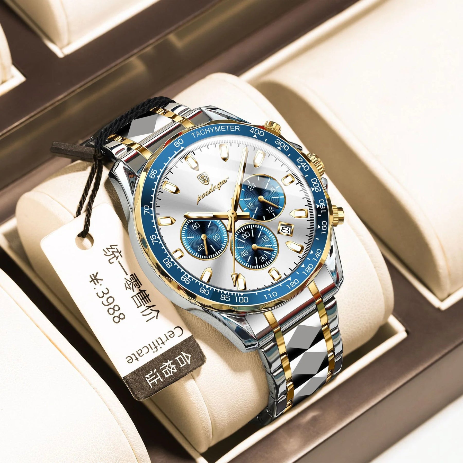 Luminous Waterproof Quartz Men's Watch - Musttbuy