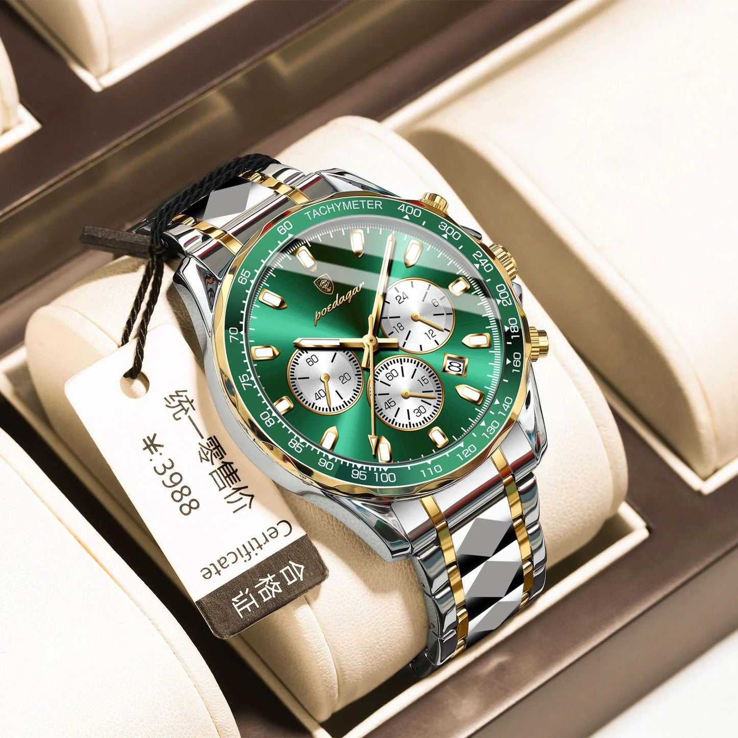 Luminous Waterproof Quartz Men's Watch - Musttbuy