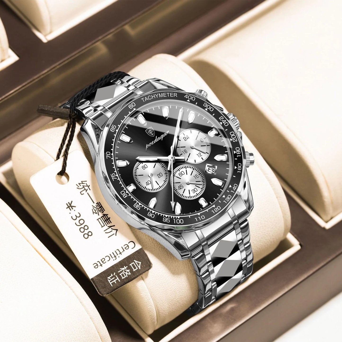 Luminous Waterproof Quartz Men's Watch - Musttbuy