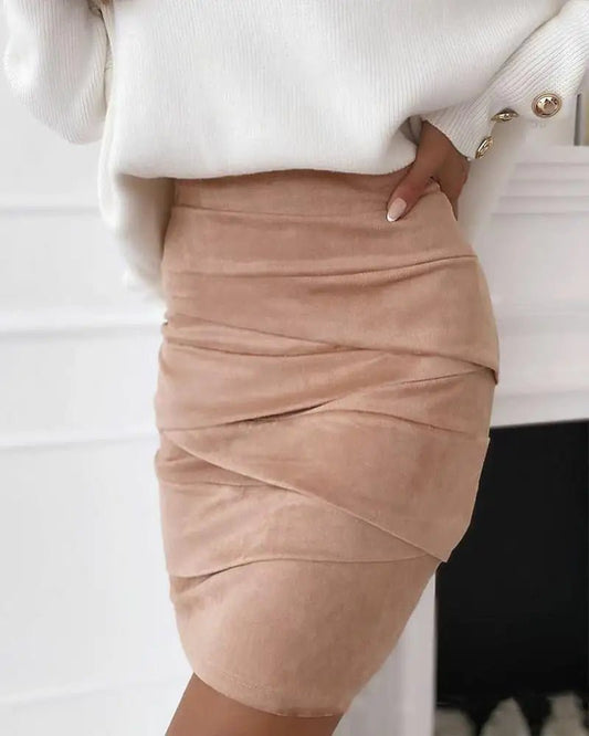 Lyra Fold Layer Skirt - Musttbuy
