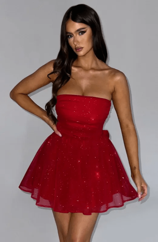 Lyra Sparkle Mini Dress - Musttbuy