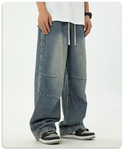 Men's Pleated Drawstring Trousers - Musttbuy