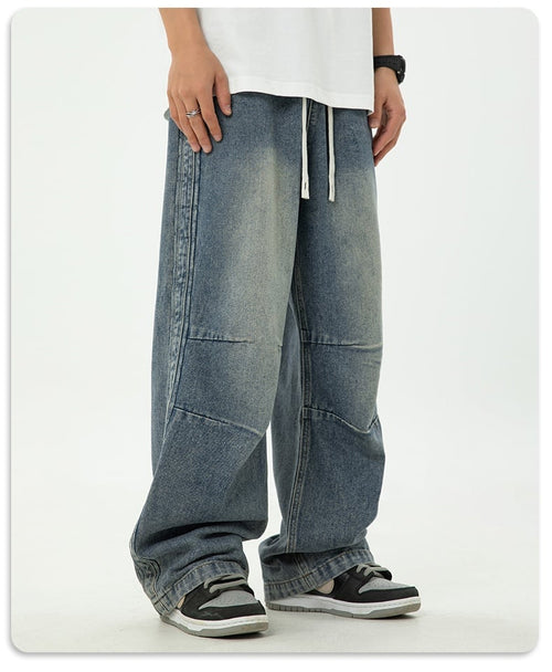 Men's Pleated Drawstring Trousers - Musttbuy