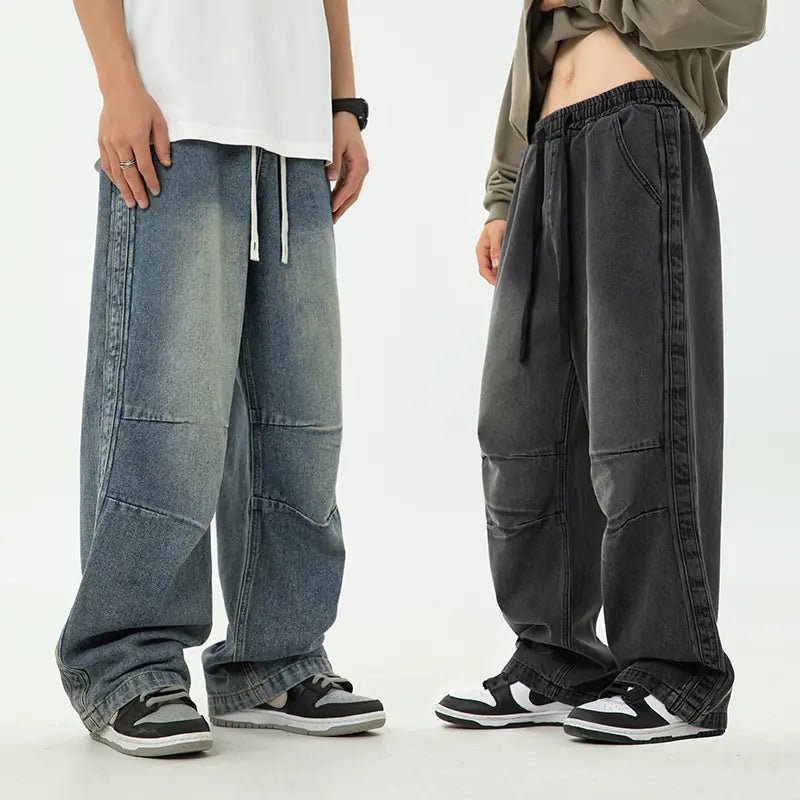 Men's Pleated Drawstring Trousers - Musttbuy