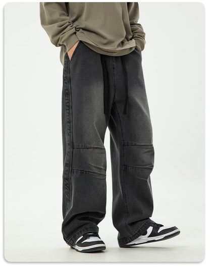 Men's Pleated Drawstring Trousers - Musttbuy