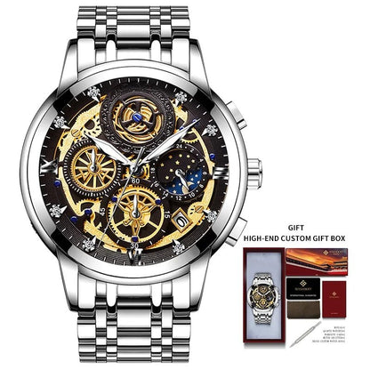 Men's Stainless Steel Watch - Musttbuy