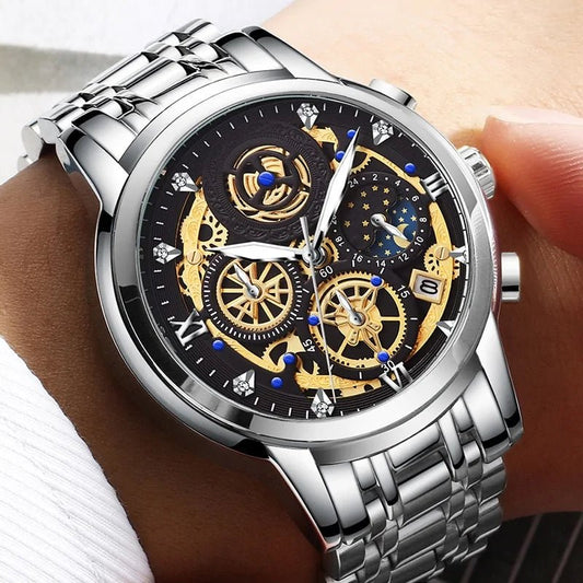 Men's Stainless Steel Watch - Musttbuy