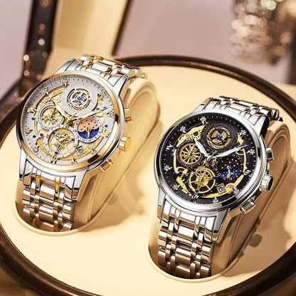 Men's Stainless Steel Watch - Musttbuy