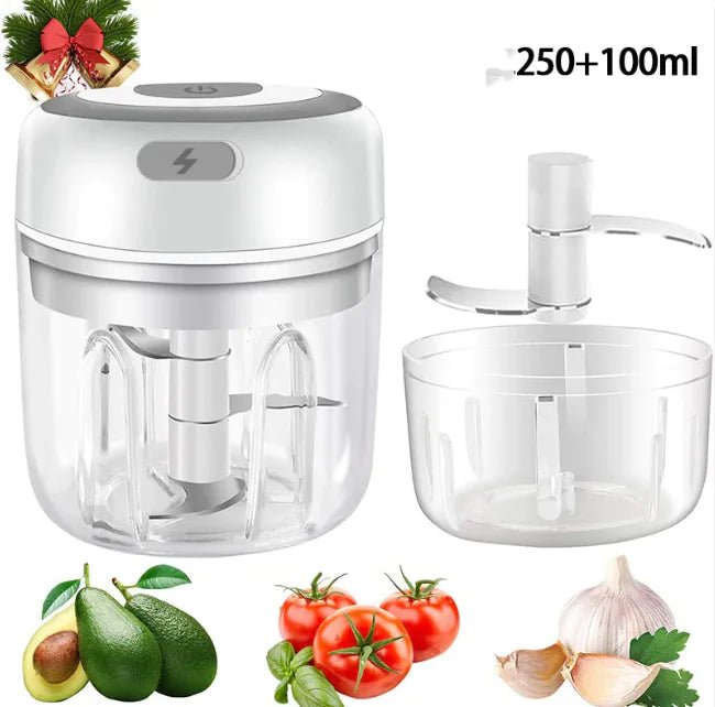 Mini Electric Garlic Chopper & Grinder - Musttbuy