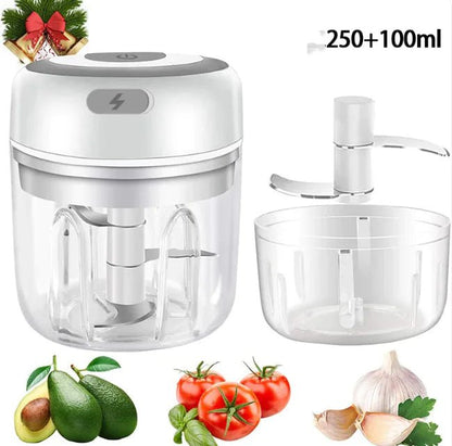 Mini Electric Garlic Chopper & Grinder - Musttbuy