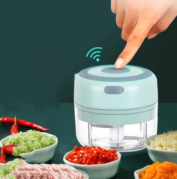 Mini Electric Garlic Chopper & Grinder - Musttbuy