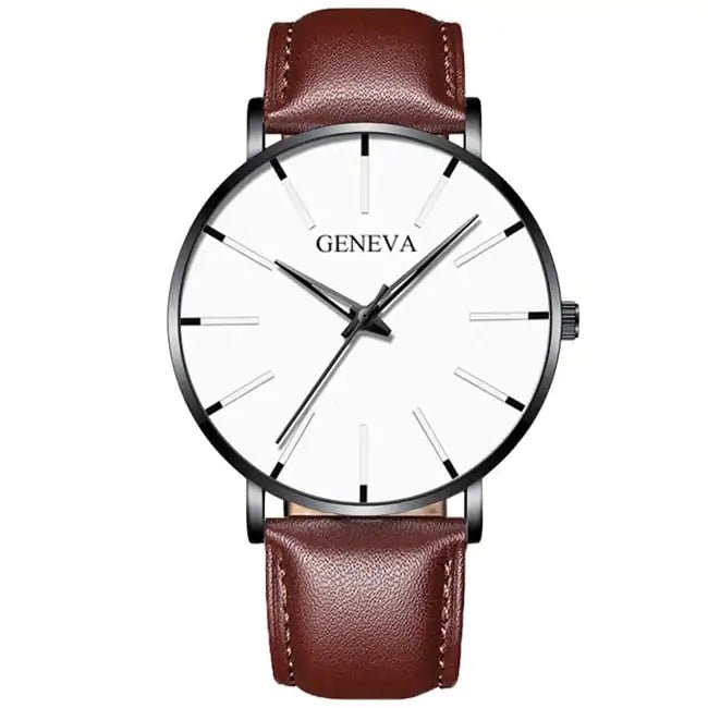 Minimalist Stainless Steel Watch - Musttbuy