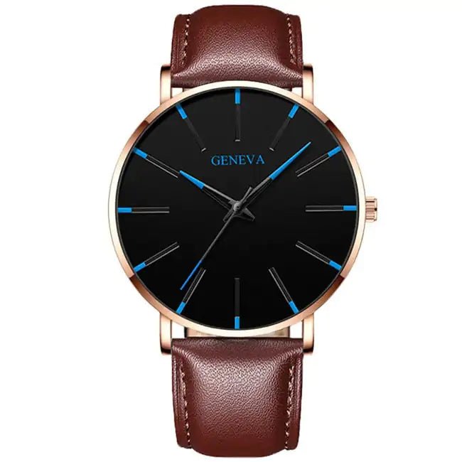 Minimalist Stainless Steel Watch - Musttbuy