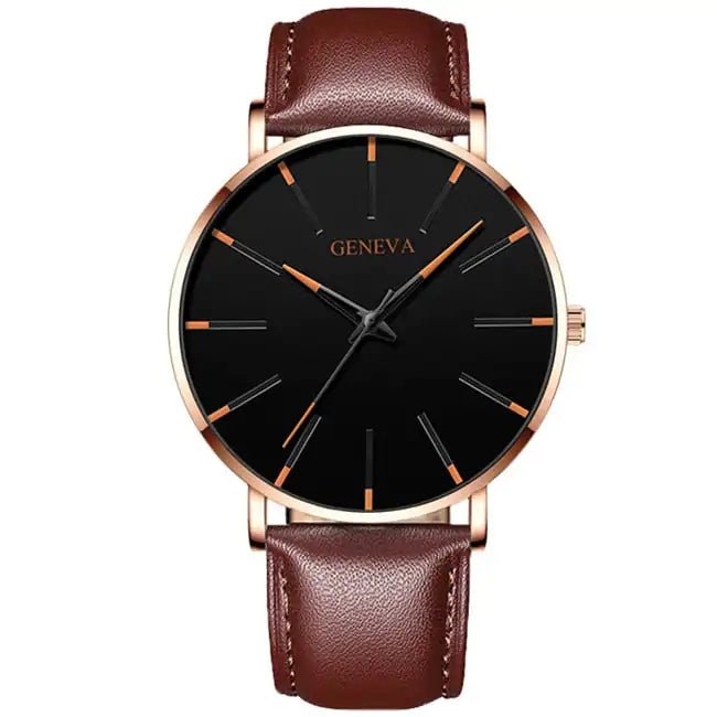Minimalist Stainless Steel Watch - Musttbuy