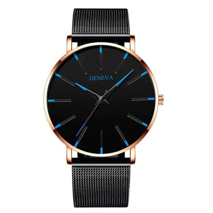 Minimalist Stainless Steel Watch - Musttbuy