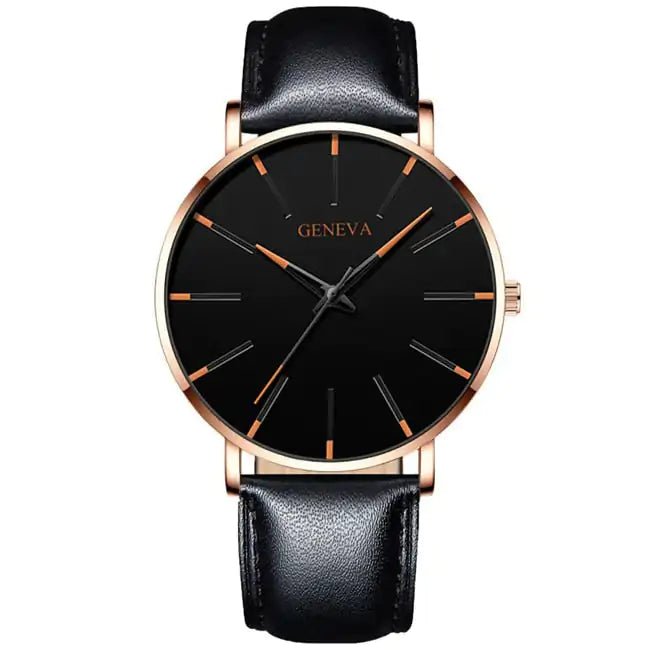 Minimalist Stainless Steel Watch - Musttbuy