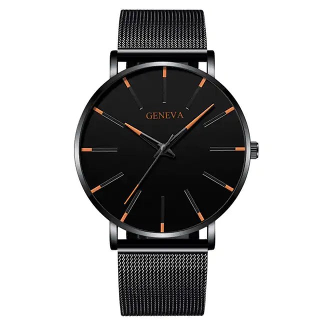 Minimalist Stainless Steel Watch - Musttbuy