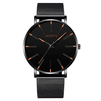 Minimalist Stainless Steel Watch - Musttbuy