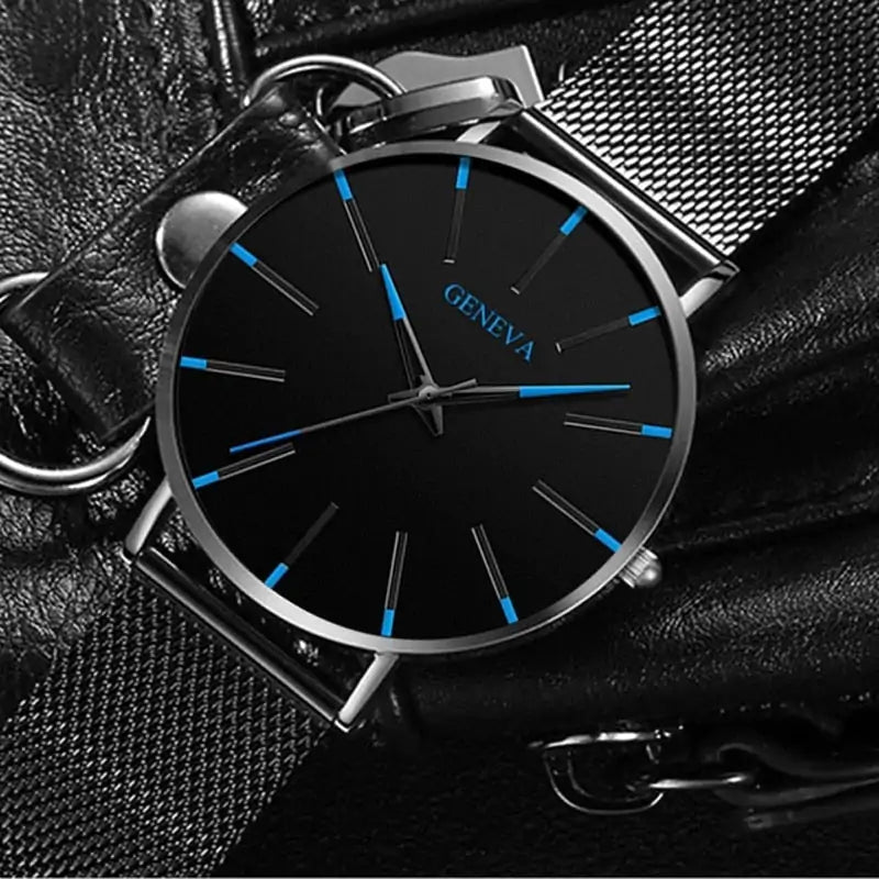 Minimalist Stainless Steel Watch - Musttbuy