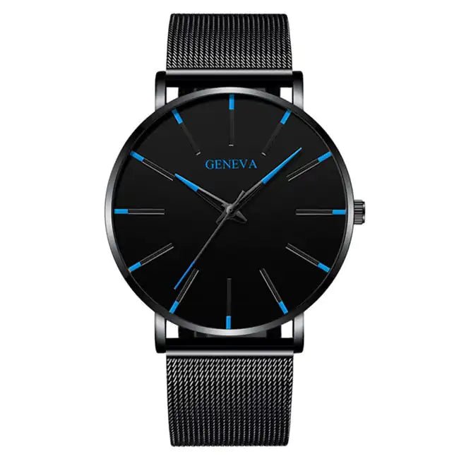 Minimalist Stainless Steel Watch - Musttbuy