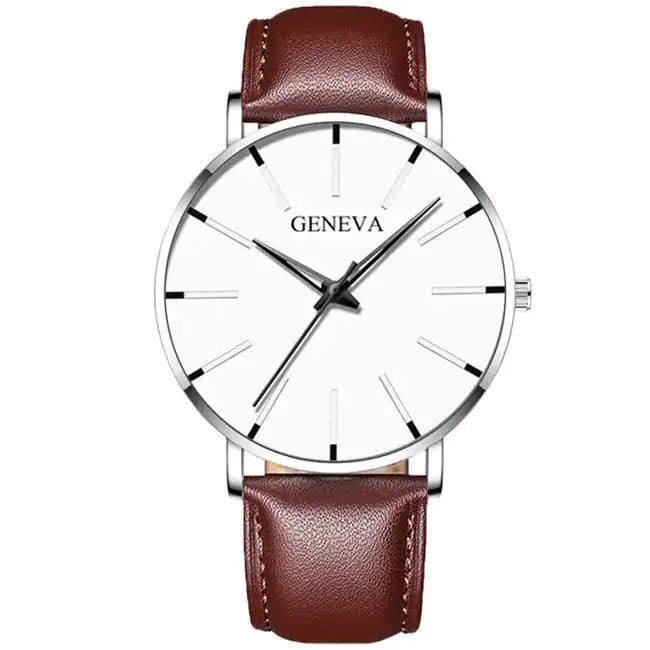 Minimalist Stainless Steel Watch - Musttbuy