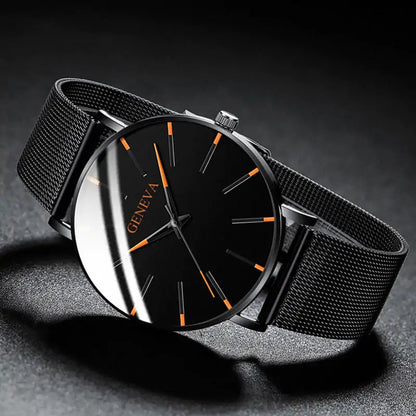 Minimalist Stainless Steel Watch - Musttbuy