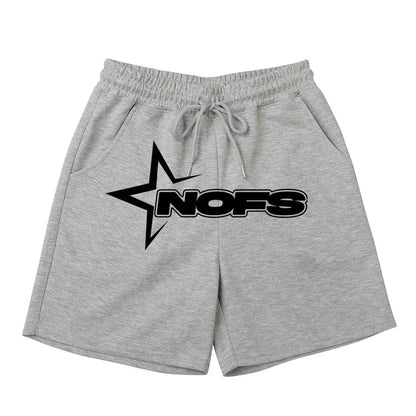 NOFS Casual Loose Drawstring Shorts - Musttbuy