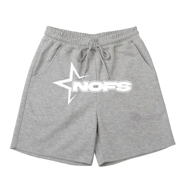 NOFS Casual Loose Drawstring Shorts - Musttbuy