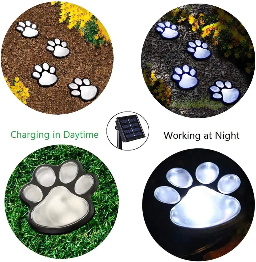Paw Print Solar Lights - Musttbuy