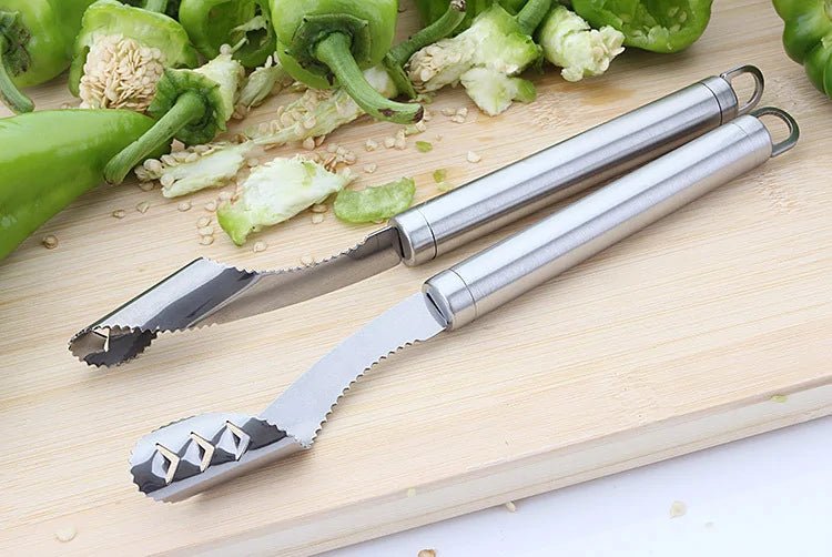 Pepper Corer Tools Stainless Steel - Musttbuy