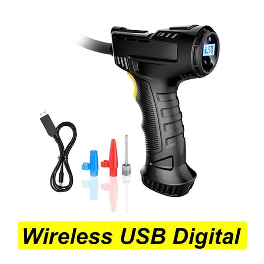 Portable Wireless Car Compressor - Musttbuy