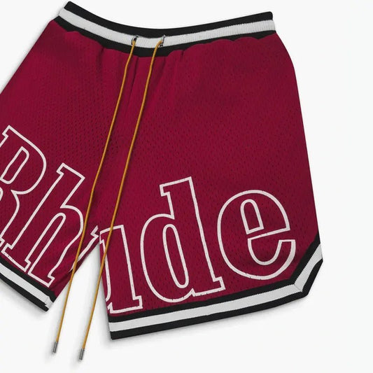 Rhude Varsity Shorts - Musttbuy