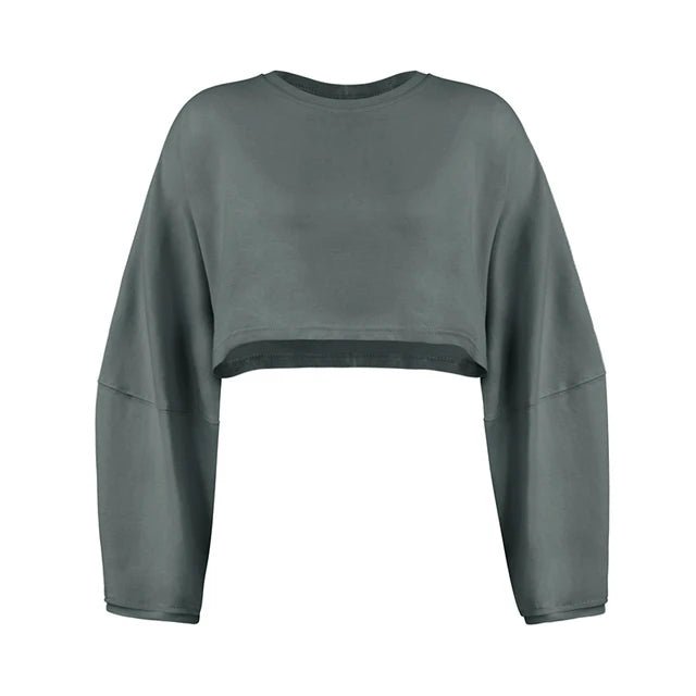 Roux Oversize Crop Top - Musttbuy