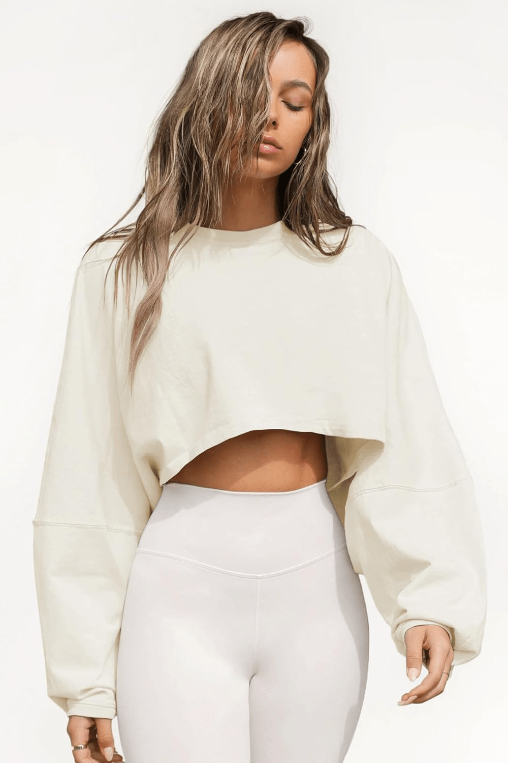 Roux Oversize Crop Top - Musttbuy
