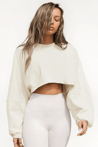 Roux Oversize Crop Top - Musttbuy