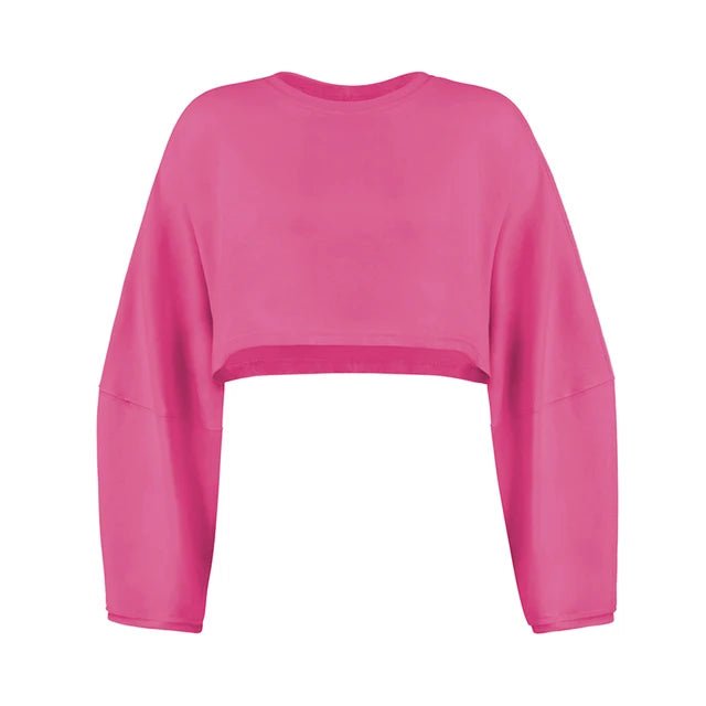 Roux Oversize Crop Top - Musttbuy