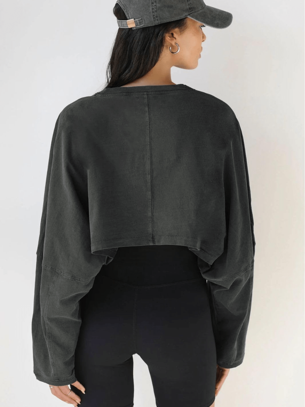 Roux Oversize Crop Top - Musttbuy