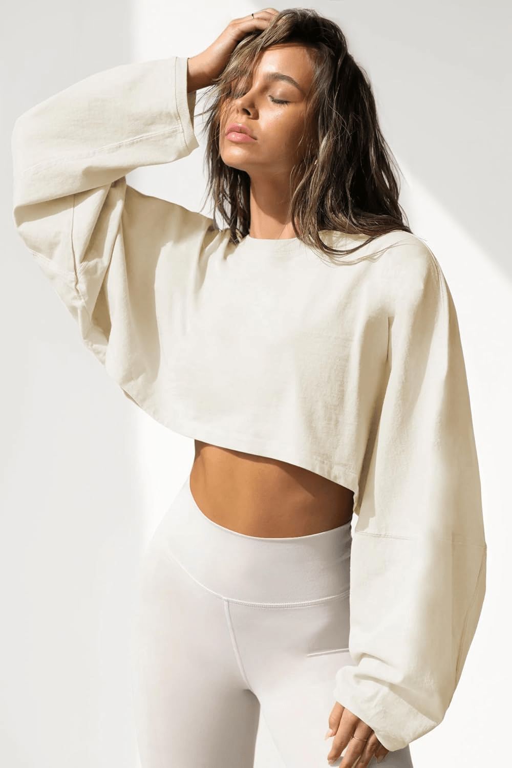 Roux Oversize Crop Top - Musttbuy