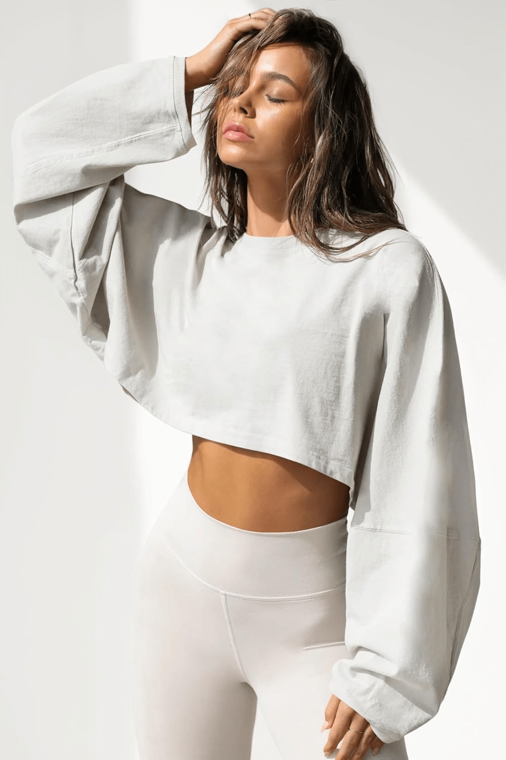 Roux Oversize Crop Top - Musttbuy