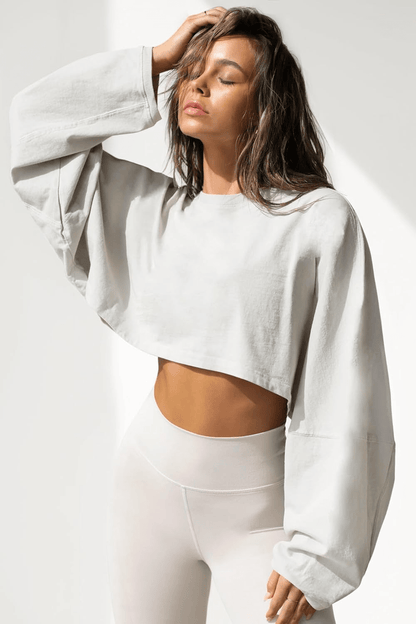 Roux Oversize Crop Top - Musttbuy