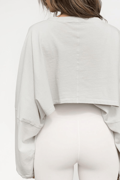 Roux Oversize Crop Top - Musttbuy