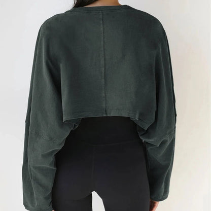 Roux Oversize Crop Top - Musttbuy